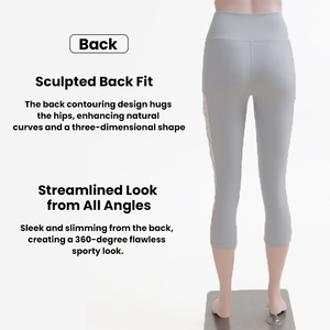 Leggings de yoga taille haute pour femme avec empiècements en mesh, sexy, croisés, collants de sport, résistants aux squats, effet push-up, capris d'entraînement - Product Image 5