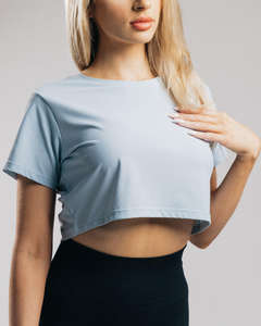 T-shirt personnalisé pour femme, coupe ajustée, couleur personnalisée, col rond, été, en soie/coton respirant, toile de haute qualité, ajusté - Product Image 4