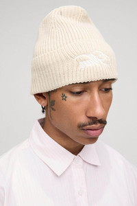 Bonnet d'hiver côtelé personnalisé avec logo, en tricot chaud, avec revers, en tissu de qualité supérieure, unisexe, OEM ODM - Product Image 6