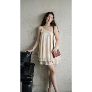 Vestido Mini de Gasa para Mujer, OEM ODM Personalizable, Informal, Transpirable, Ecológico, Marca KAMIKI, Venta al Por Mayor de Verano - Product Image 1