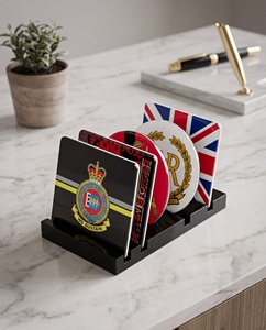 new design Stylish Acrylic <b>Coasters</b> for Display Racks: Perfect for Elegant Home & Office Deco - Product Image 4