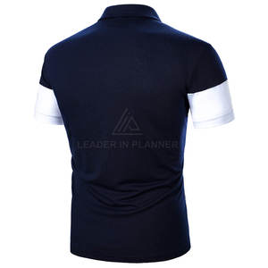 เสื้อโปโลผู้ชายไซส์ผู้ใหญ่ ระบายอากาศได้ดี ขายดีที่สุด ผลิตจากผ้าฝ้ายคุณภาพสูง ขายส่ง - Product Image 3