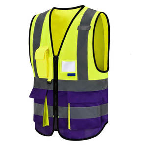 Gilet de sécurité réfléchissant haute visibilité personnalisé unisexe grande taille séchage rapide respirant vêtements de travail industriels et de construction - Product Image 2