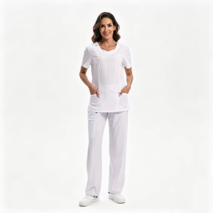 Uniformes Médicos Diarios de Diseño Minimalista para Enfermeras, Ropa de Trabajo Holgada y Cómoda para Hospitales y Clínicas - Product Image 1