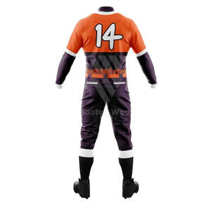 Nuevo Uniforme de Béisbol de la Mejor Calidad, 100% Poliéster, para Hombre Adulto, Cuello en V, Doble Tirante, Secado Rápido, Transpirable, Sublimado, Razonablemente Precio - Product Image 2