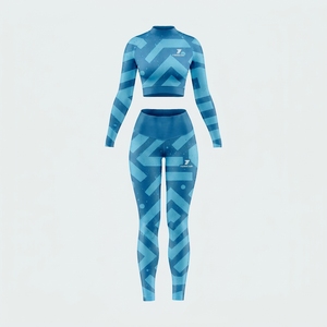 Conjuntos de Yoga para Mujer, Colores Sólidos, Transpirables, Ligeros, de Secado Rápido, Nueva Llegada, Tallas Grandes, Más Vendidos - Product Image 1