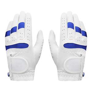 Premium Genuine Sheepskin Leather Golf Glove Digital Printing Men's Left Hand Cabretta Leather Golf Gloves - Product Image 1