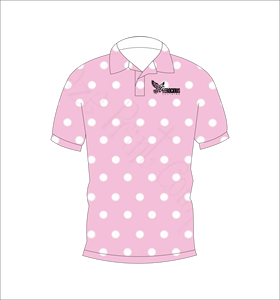 Custom Men Sublimation <b>Polo</b> Shirt Pink <b>White</b> Floral Print <b>Golf</b> <b>Polo</b> Moisture Wicking Short Sleeve Performance OEM Supplier - Product Image 6