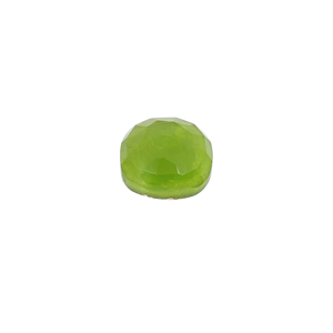 Peridoto Verde Creado en Laboratorio, Corte Rosa Hidro, Gema Suelta de 3.7 Ct, 10x10 mm, para Joyería - Product Image 1
