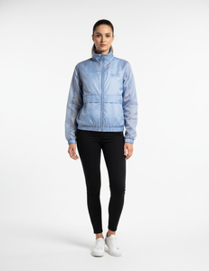 Veste coupe-vent pour femme de haute qualité personnalisée pour l'hiver, imperméable, respirante, en nylon, écologique, OEM - Product Image 1