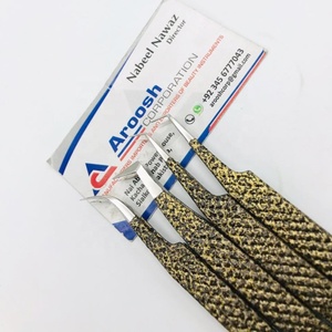 Lot de pinces professionnelles double ton en acier inoxydable massif avec grip diamanté pour extensions de cils, logo personnalisé, durable - Product Image 3