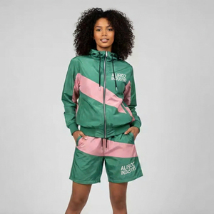 Survêtement coupe-vent Dry Fit à prix de gros, couleur unie, personnalisable, imperméable et léger - Product Image 6