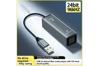 Adaptor Audio Serat Optik USB ke Toslink Konverter USB ke SPDIF