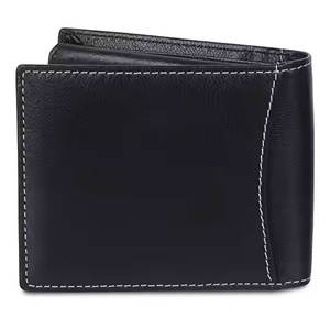 Cartera de cuero para hombre, delgada, con bolsillo seguro para monedas, compartimentos para tarjetas y diseño ligero, ideal para viajes. - Product Image 2