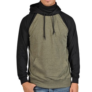 Fashionable Y2K Ninja Hood With Raglan Sleeve French Terry Autumn <b>Sweatshirts</b> Ninja Fleece Hoodies Face Cover Wear Breathable - Product Image 1