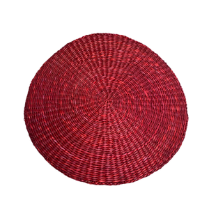 Natural Seagrass Red Sedge Plate <b>for</b> Storage, or Hanging <b>Wall</b> Decoration, Multi Function Home and <b>Kitchen</b>, handicraft In Vietnam - Product Image 1