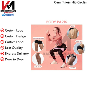 Bande de Résistance pour Exercices de Cuisse et Fessiers Hommes Femmes, Activation des Fessiers, Entraînement de Fitness, Fournisseur OEM - Product Image 3