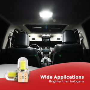 โรดพาวเวอร์(RP-DIM10-H1) หลอดไฟ LED T10 W5W ไร้ข้อผิดพลาด-6000K แสงสีขาวนวล แสงสว่างพิเศษ ทนทานต่อแรงกระแทกและการสั่นสะเทือน - Product Image 2