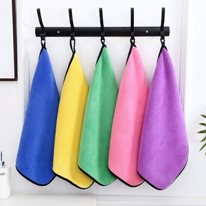 Serviettes de nettoyage en microfibre super douces et absorbantes, torchons de cuisine à séchage rapide, chiffons de cuisine en microfibre, chiffons à vaisselle en coton - Product Image 1