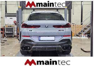 Silencieux universel à valve 'type RST' (double entrée/double sortie) avec valve à vide ou valve EVC / Tuning personnalisé MAINTEC fabriqué en Corée - Product Image 6