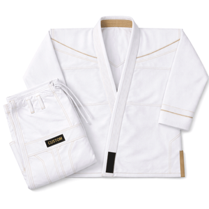 Kimono de Jiu-Jitsu brésilien léger et de qualité supérieure, avec logo personnalisé, tissage perlé, coton doux et résistant, idéal pour l'entraînement. - Product Image 2