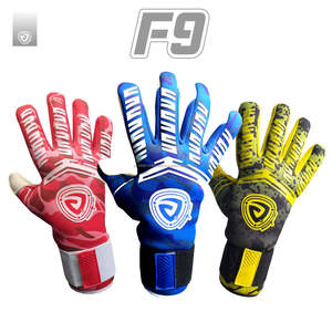 Gants de football en latex sur mesure de haute qualité Gants de gardien de but à usage extérieur très résistants avec logo personnalisé Top vente directe d'usine - Product Image 6