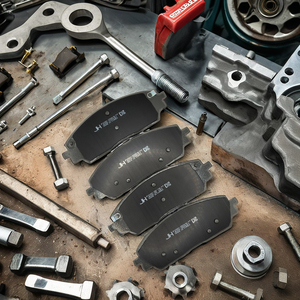 Pastillas de Freno de Acero de Alta Calidad Marca JH de Corea, Ecológicas para Santa Fe TM, Nuevas, Duraderas, Delanteras/Traseras, Certificadas para Discos de Seguridad 1 - Product Image 2