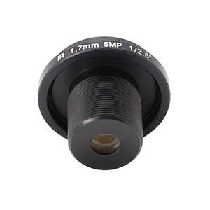 Lente de Cámara de Seguridad CCTV Panorámica Ojo de Pez de 5MP 5 Megapíxeles con Distancia Focal de 1.7mm y Gran Angular, Interfaz M12 - Product Image 2