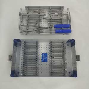 Juego de Instrumentos Quirúrgicos Ortopédicos de Acero Inoxidable de Primera Calidad, Kit de Extracción de Tornillos Rotos, Extractor de Tornillos Quirúrgicos con Estuche, CE ISO - Product Image 4
