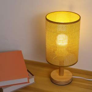 Pantalla de Lámpara Colgante de Ratán al por Mayor, Estilo Minimalista Transparente para Decoración del Hogar y Sala de Estar - Product Image 1