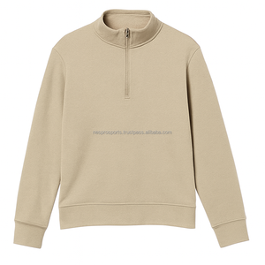 Sudadera con capucha y media cremallera para mujer, elegante, suave y cómoda, para invierno, jogging, deportes, moda, algodón, estilo urbano - Product Image 3