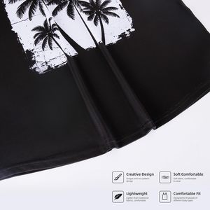 Camiseta sin mangas estampada para hombre, de alta calidad, con impresión de logotipo personalizado, transpirable, informal, para verano, playa, correr, gimnasio - Product Image 3
