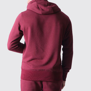 Conjunto Deportivo de Invierno para Hombre, Sudadera con Capucha y Pantalones de Chándal, 100% Poliéster, Transpirable, Tallas Grandes - Product Image 3