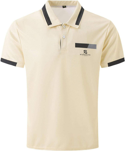 Polo de Alta Gama para Hombre, con Estampado Sencillo, Cuello Clásico, Manga Corta, Verano, Estilo Casual de Negocios, Algodón, OEM - Product Image 1