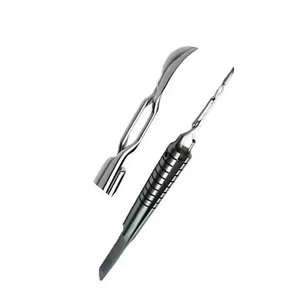 Implantes Dentales Dentic, Juego de Instrumentos Oftálmicos Microquirúrgicos de Acero de Alta Calidad, Combo Akahoshi Prechopper Recto y Afilado - Product Image 5