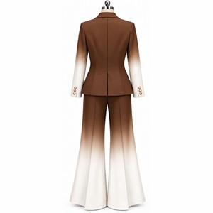 Women High Quality New Color Blocking Sleeveless V-Neck Jumpsuit With Drawstring Closure Full Length Pants Casual Spring Wear - Product Image 6