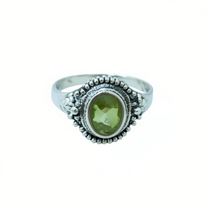 3.1 Grams Fine <b>Peridot</b> <b>Ring</b> - Product Image 2