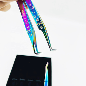 Eyelash Tweezers Straight Stainless Steel for Eyelash Extensions Professional <b>Lash</b> Extension Tool 997 - Product Image 3