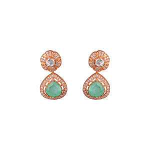 Conjunto de Collar y Pendientes para Ocasiones Especiales Diseñado en Plata de Ley 925 Gajaah para Mujer, Joyería de Plata Pura - Product Image 4