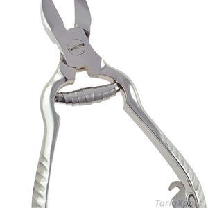 Ciseaux coupe-ongles de qualité supérieure pour ongles épais et incarnés, en acier inoxydable forgé à la main, outil de précision à bord incurvé - Product Image 4