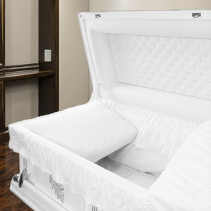 Ataúdes de madera personalizados al por mayor directos de primera calidad Funeral de madera dura de gama alta Impreso en 3D Nueva condición DLP Moldura incluida - Product Image 3