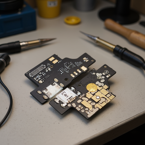 Scheda di ricarica Micro USB per ZTE Blade A7 con cavo flessibile per microfono - Product Image 3