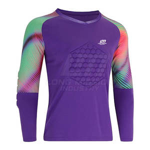 Último Modelo de Camiseta de Portero, MOQ Bajo, Diseña Tu Propia Camiseta de Portero, Ropa Deportiva para Venta en Línea - Product Image 2