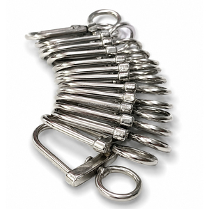 Giradores de Acero Inoxidable en Forma de U para Canto de Caza, Tamaño Estándar, Fácilmente Girables, Sin Imán, Altamente Impermeables, Ligeros - Product Image 1
