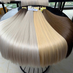 Extensiones de Cabello Vietnamita Virgen de Alta Calidad a Precio de Fábrica, 50 kg, 100% Cutícula Intacta, Todos los Colores - Product Image 4