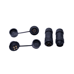 <b>Quick</b> Latch Push Lock IP67 Waterproof Circular Power Cable <b>Connector</b> - Product Image 1