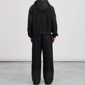 Conjunto Deportivo Informal para Hombre y Mujer, Sudadera con Capucha y Pantalones de Chándal de Felpa de Algodón, de Secado Rápido - Product Image 5