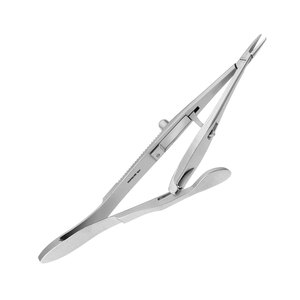 Portaagujas Quirúrgico Manual Kalt de Precisión, Recto, 14 cm, Acero Inoxidable, Alta Calidad, Instrumento con Certificación CE - Product Image 5