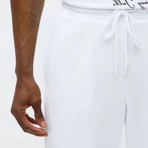 Nouveauté : Pantalons de jogging unisexes de haute qualité avec logo personnalisé, en tissu molletonné, pantalons pour hommes en tissu peigné, pantalons de jogging unis - Product Image 4