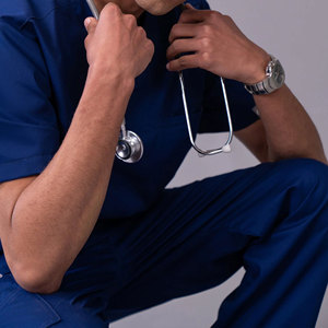 Ensemble de blouses médicales professionnelles pour femmes, col en V, tenue de travail pour le secteur de la santé, uniforme d'infirmière d'hôpital confortable, blouses d'hôpital en gros - Product Image 4